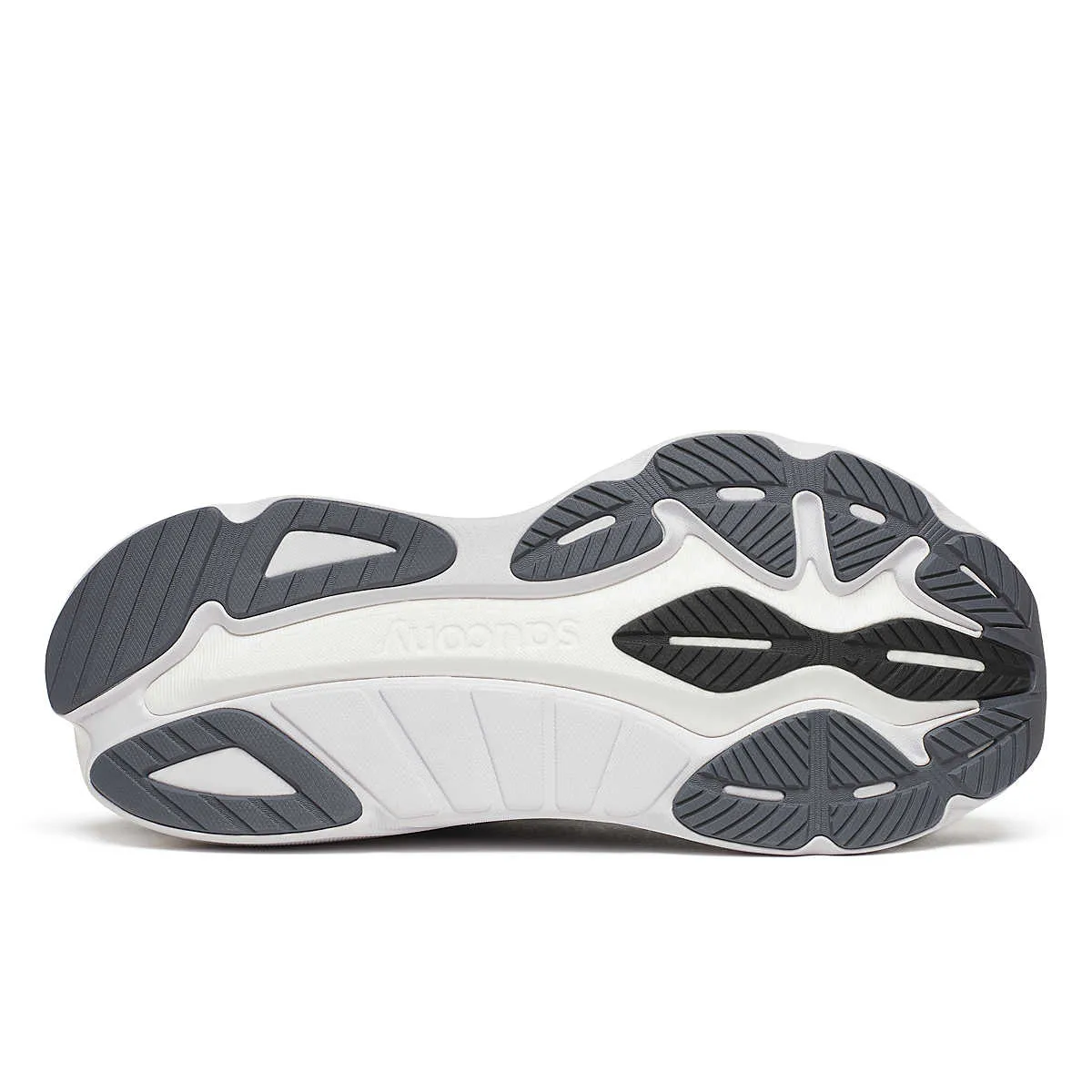 Saucony Hurricane 24 Wide (Mens) - Black/Carbon