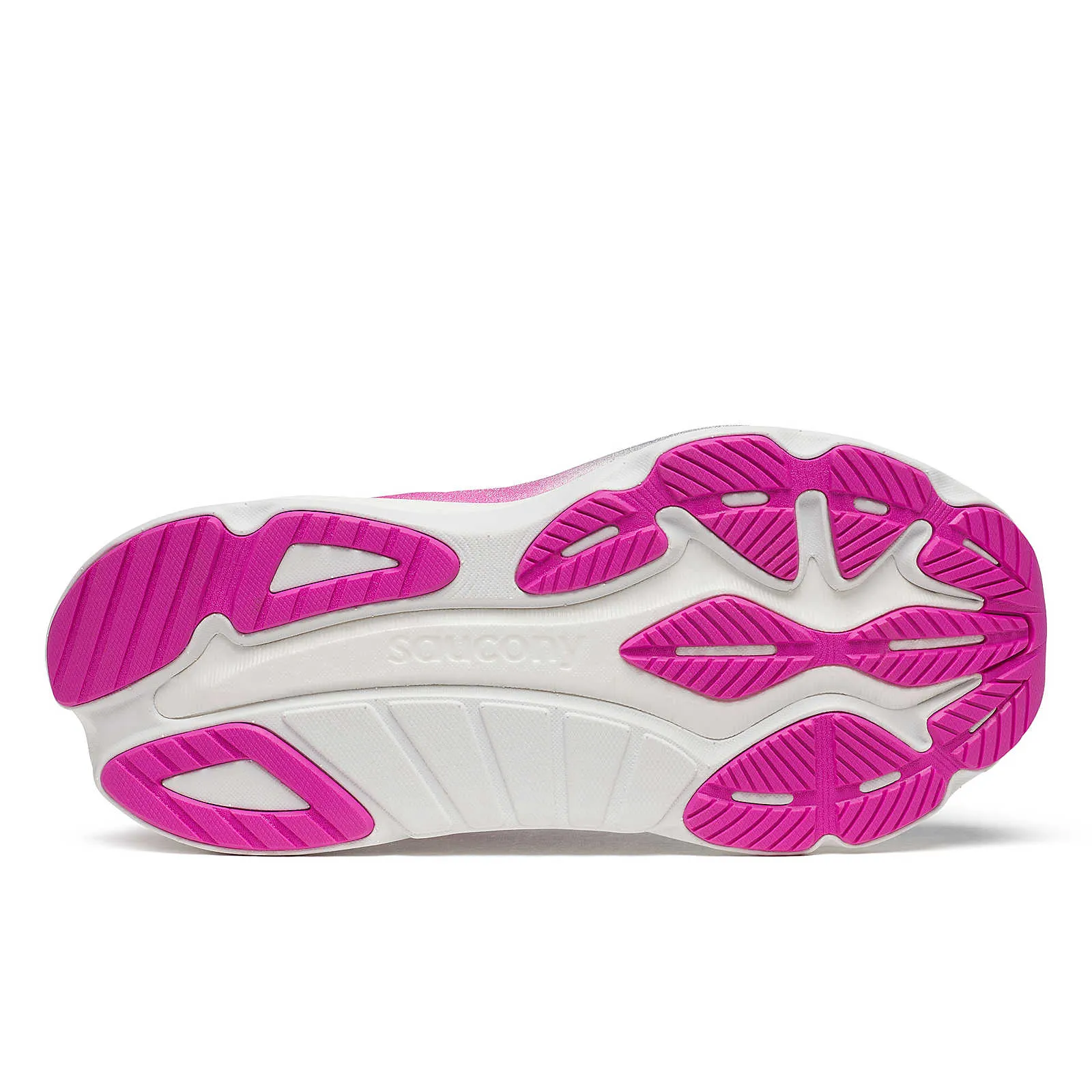 Saucony Hurricane 24 (Womens) - Navy/Fuchsia