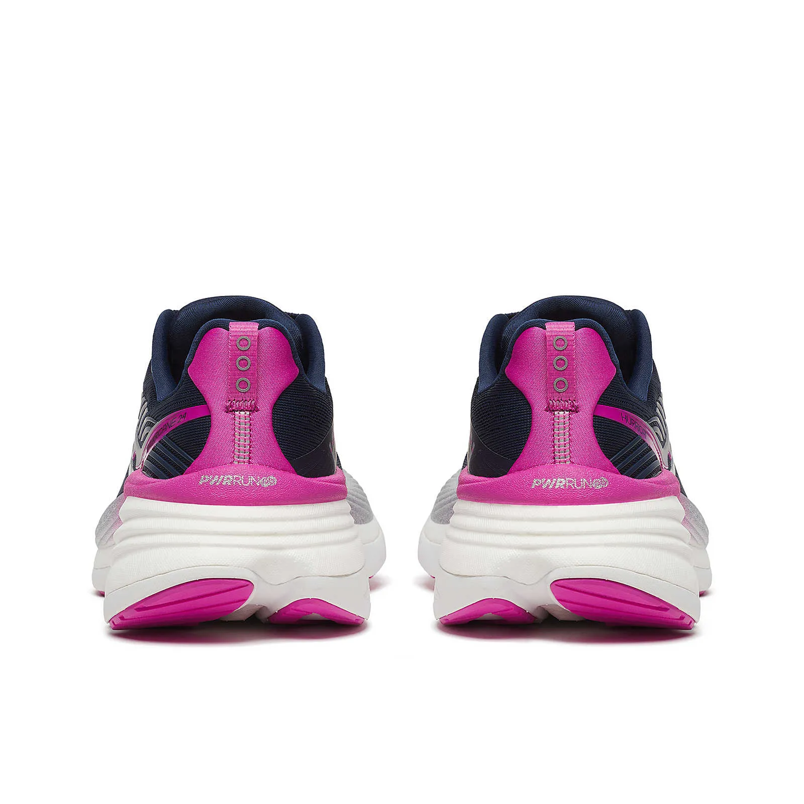 Saucony Hurricane 24 (Womens) - Navy/Fuchsia