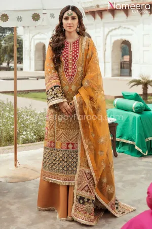 Sharara Dress Pakistani by Pakistani Designer #PF203