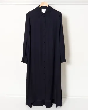 Shirt Dress Night Blue