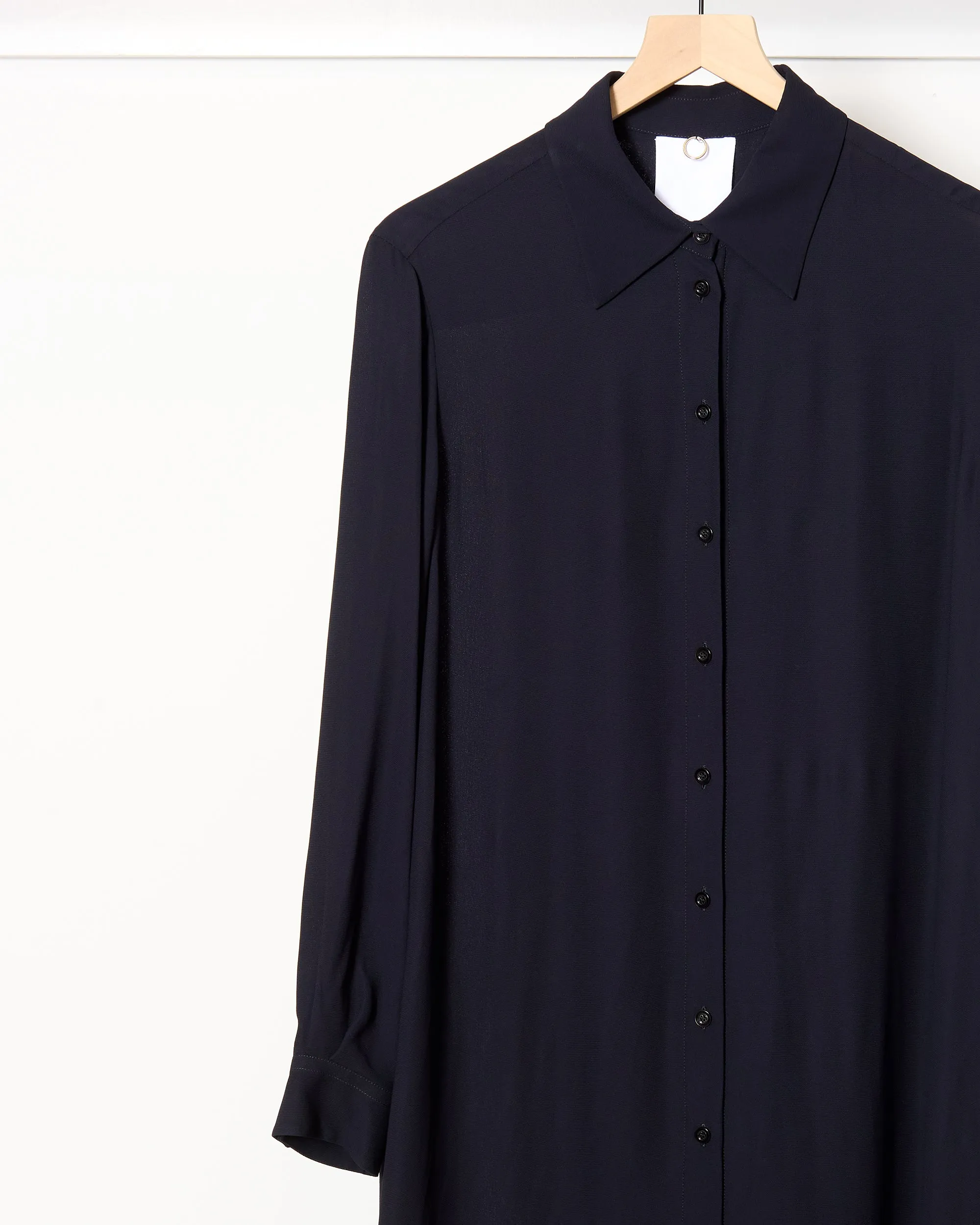 Shirt Dress Night Blue