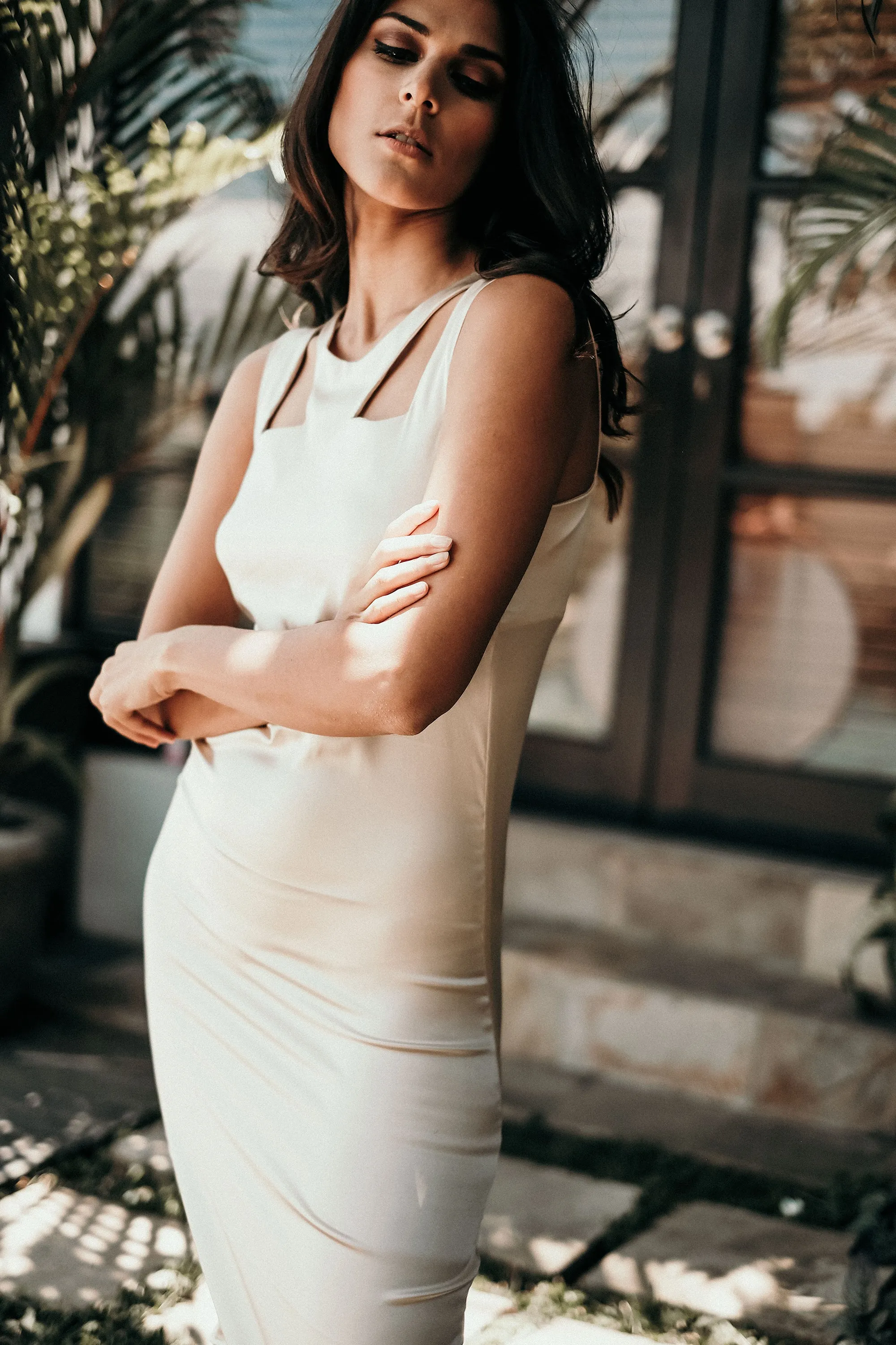Silk Cocktail Dress