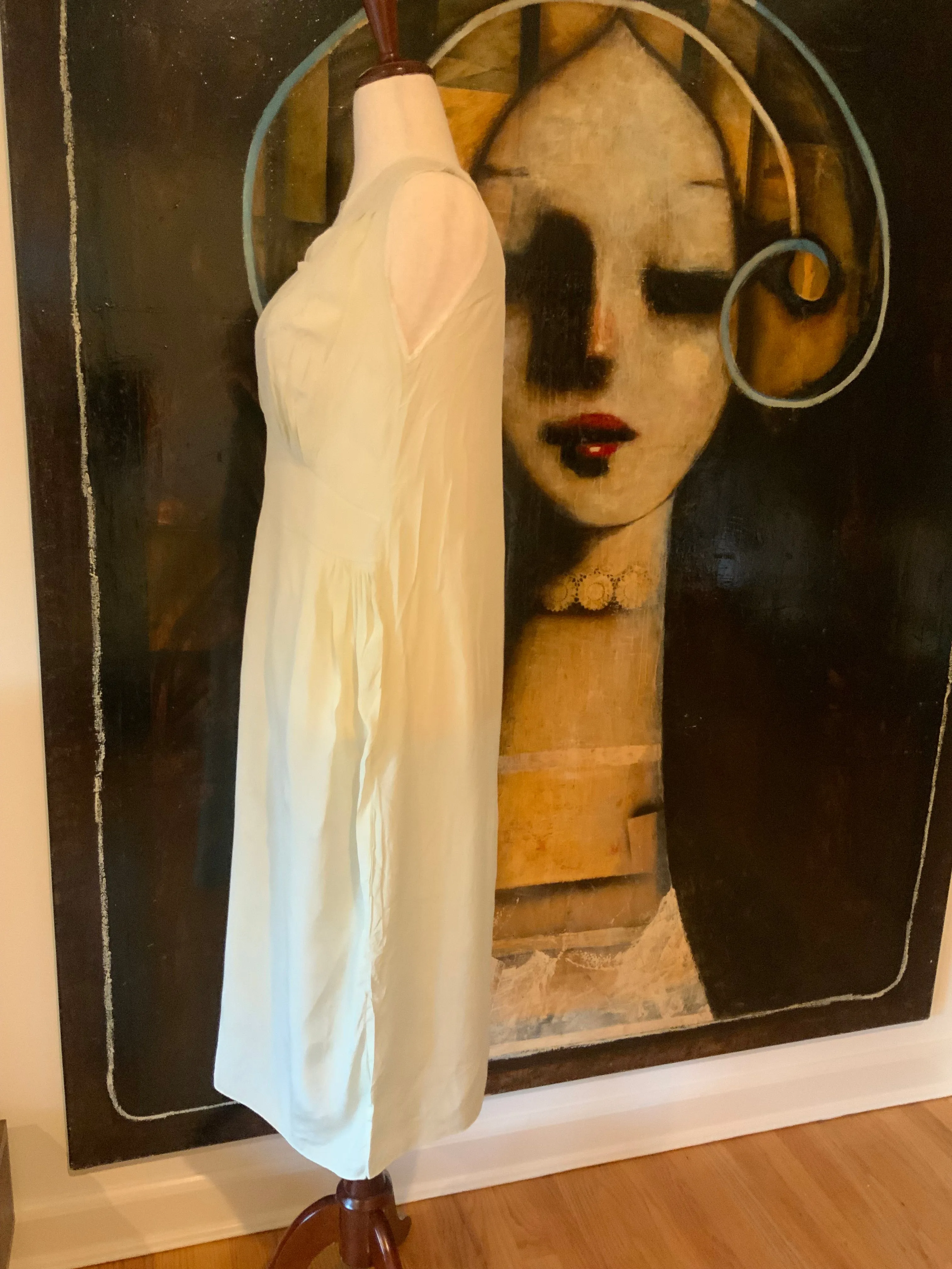 Silk Nightgown - 30s - 30L