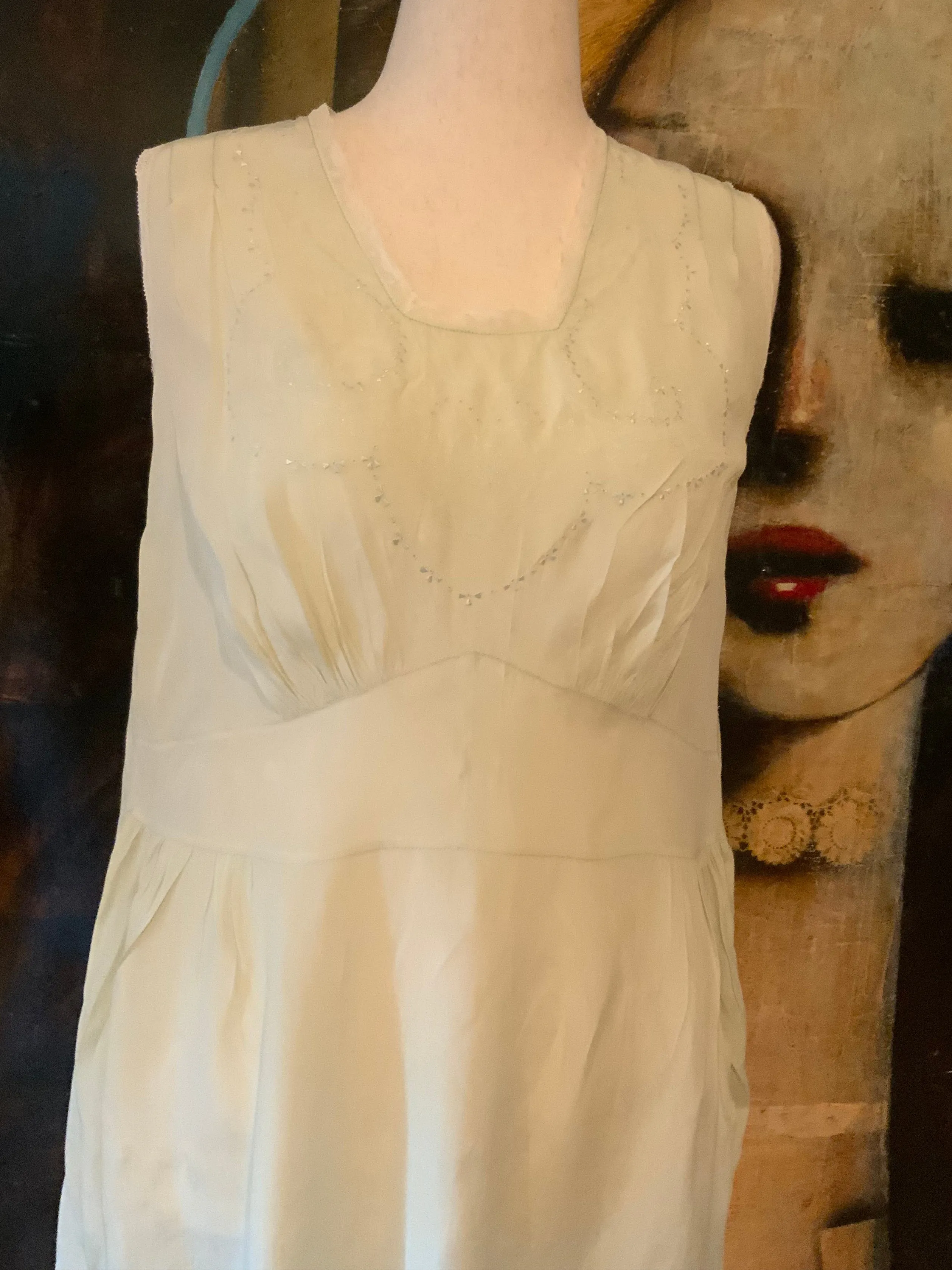 Silk Nightgown - 30s - 30L
