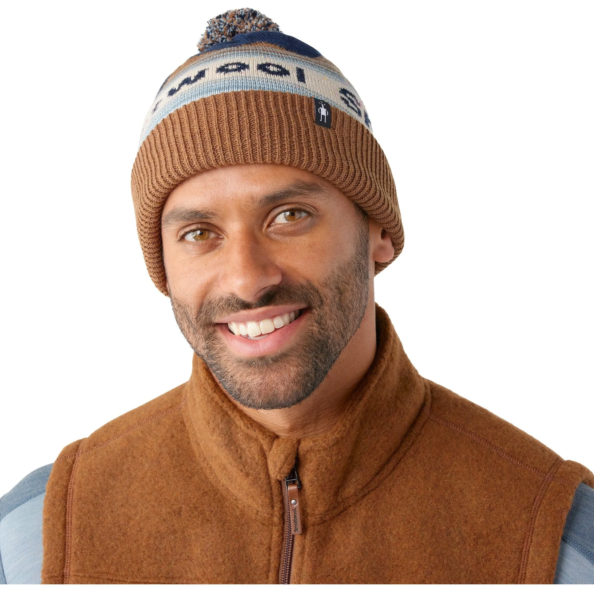 Smartwool Knit Winter Pattern Pom Beanie