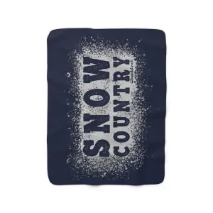 Snow Country Sherpa Fleece Blanket