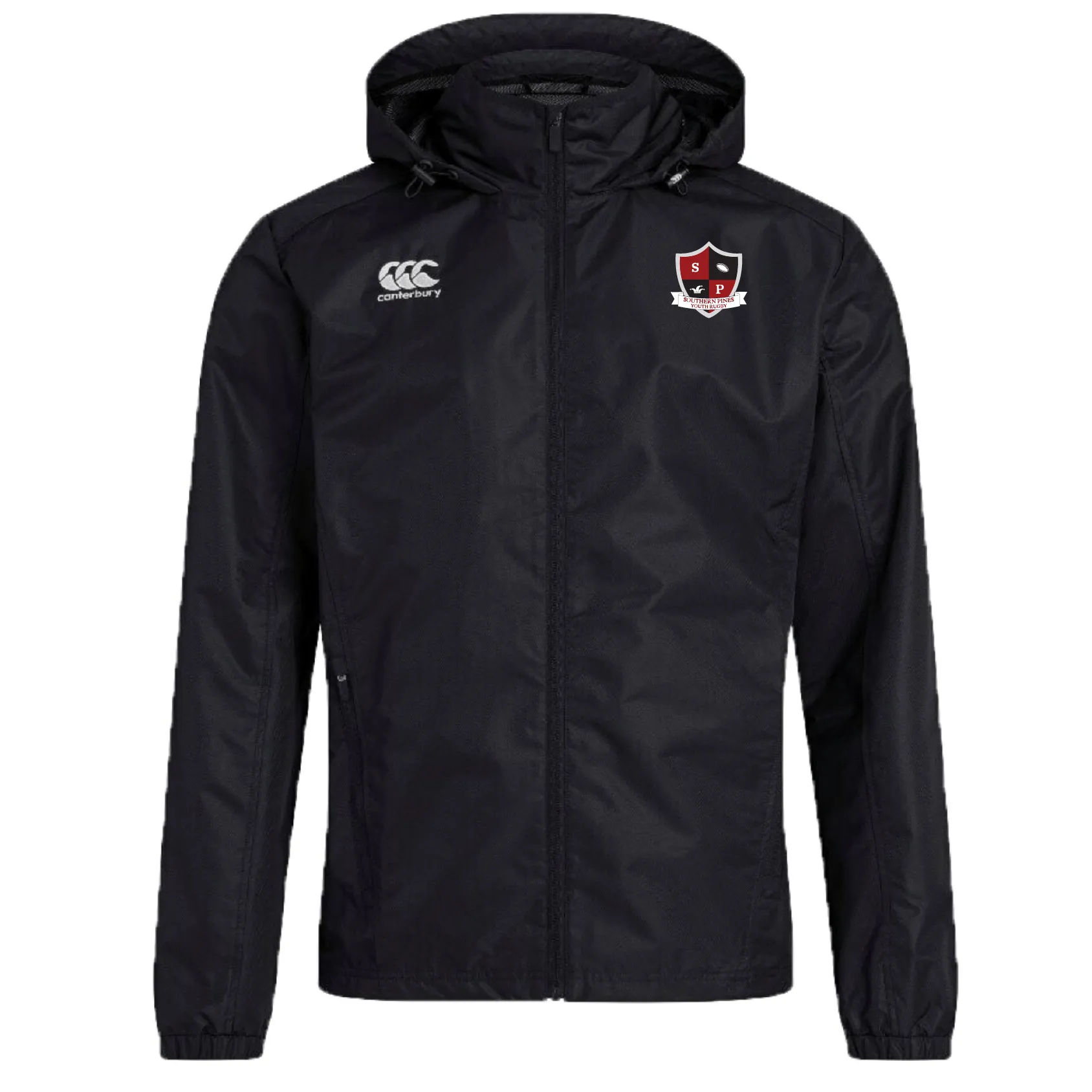 Southern Pines Youth Rugby Club Vaposhield Full Zip Rain Jacket by Canterbury