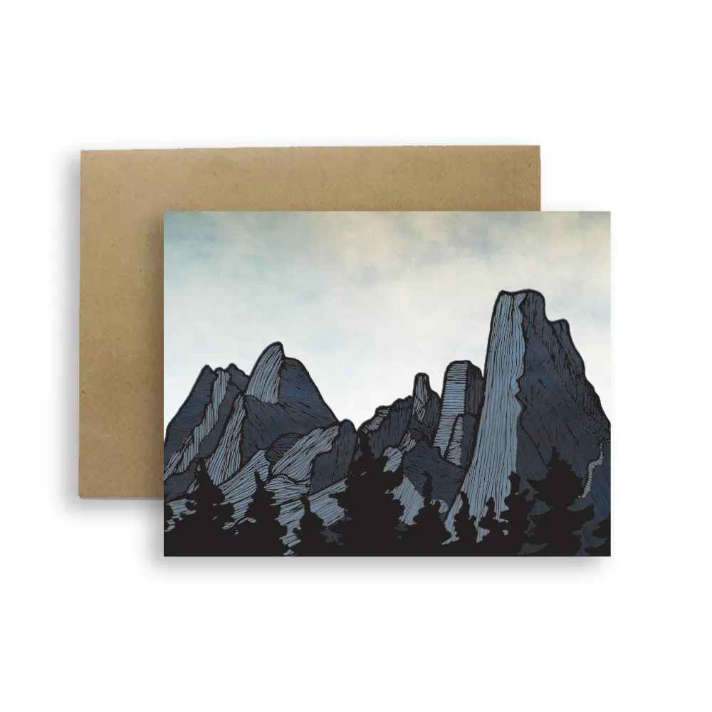 Spires Greeting Card