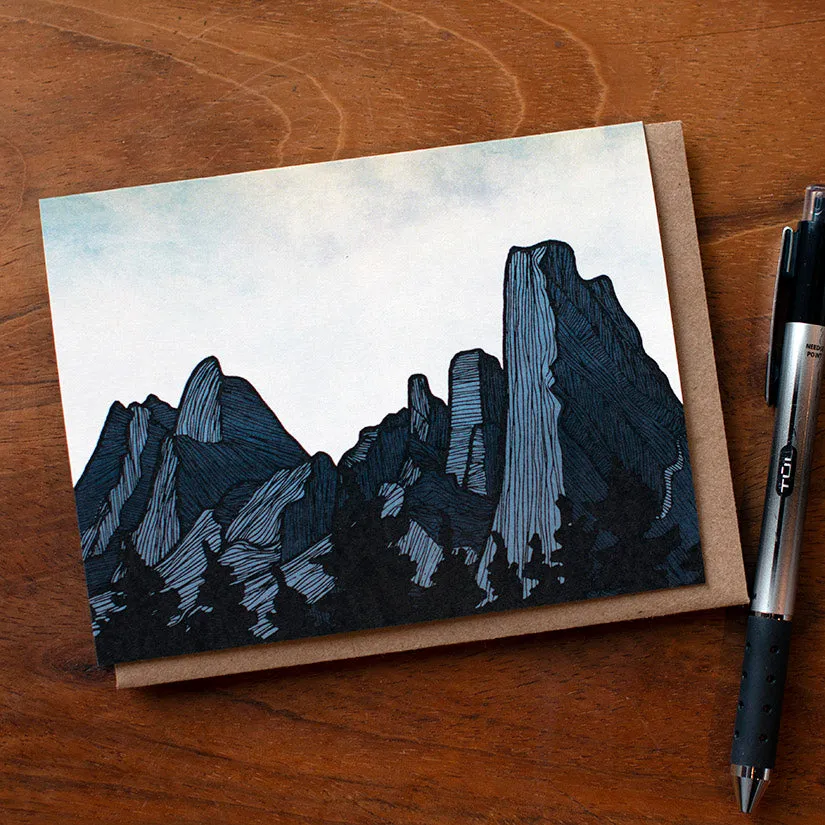 Spires Greeting Card