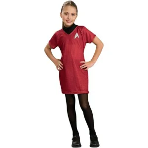 Star Trek Deluxe Red Dress Child Size M