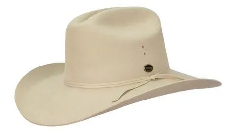 Statesman Serpentine Fur Felt Hat Cream