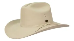Statesman Serpentine Fur Felt Hat Cream