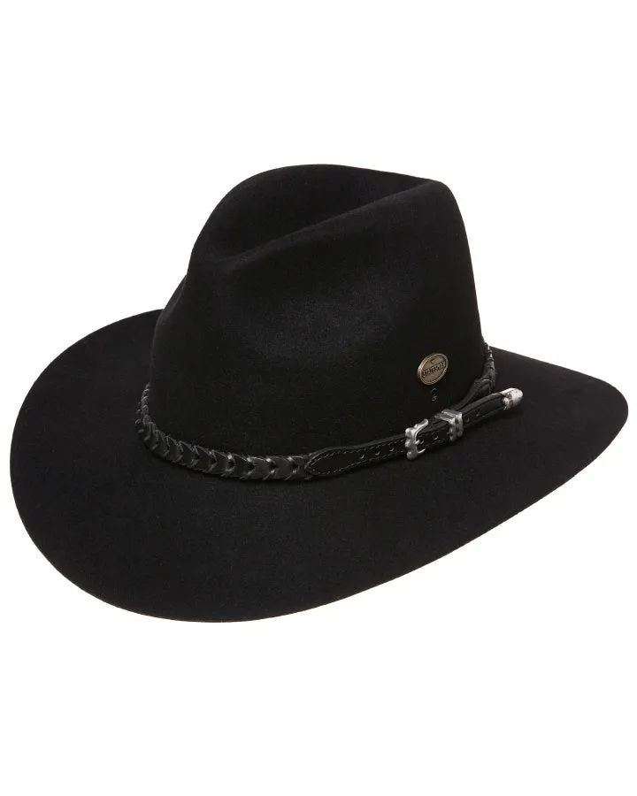 Statesman The Gabba Fur Felt Hat Black