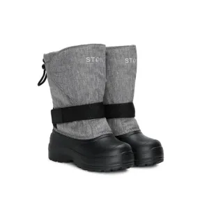 Stonz Trek Kid Snow Boots -Heather Grey
