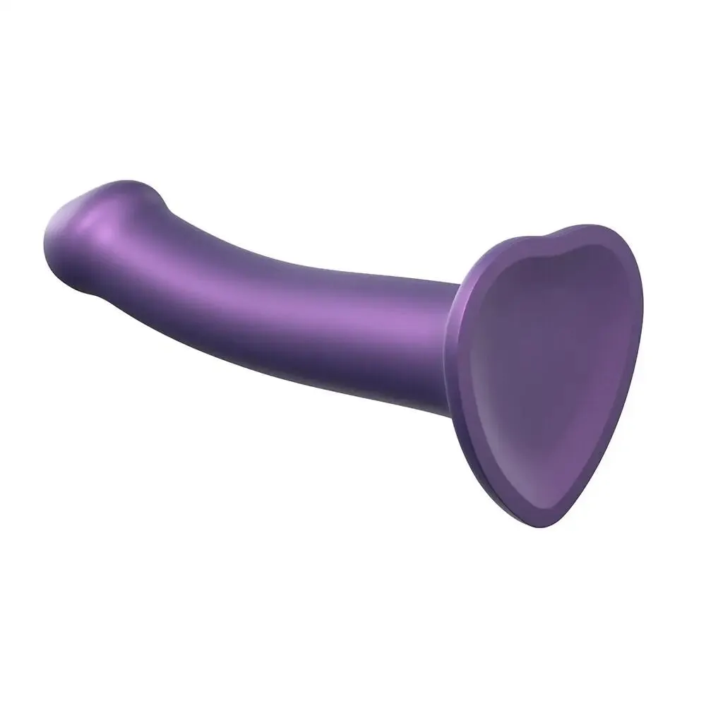 Strap on me Silicone Purple Medium Bendable Strap-on Dildo