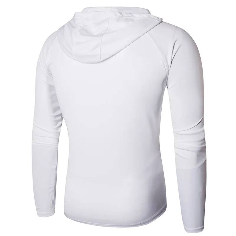 Sudadera UPF 50  100% Protección Solar UVA UVB Hoodie y Crew Neck Unisex