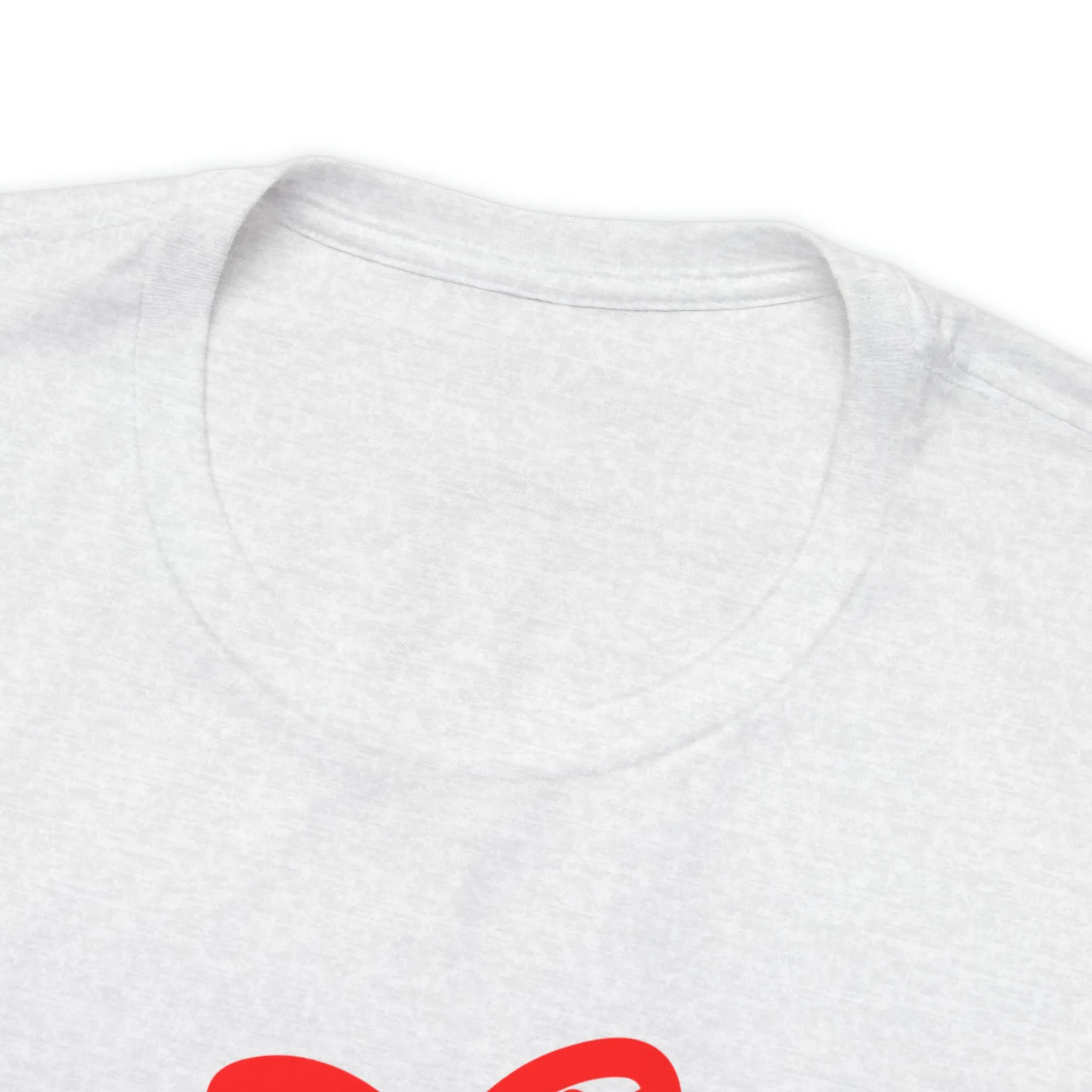 Super Mom Heart T-Shirt | Love You Mom Tee |  Bella Canvas 3001 Unisex |  Mama Short Sleeve Tshirt