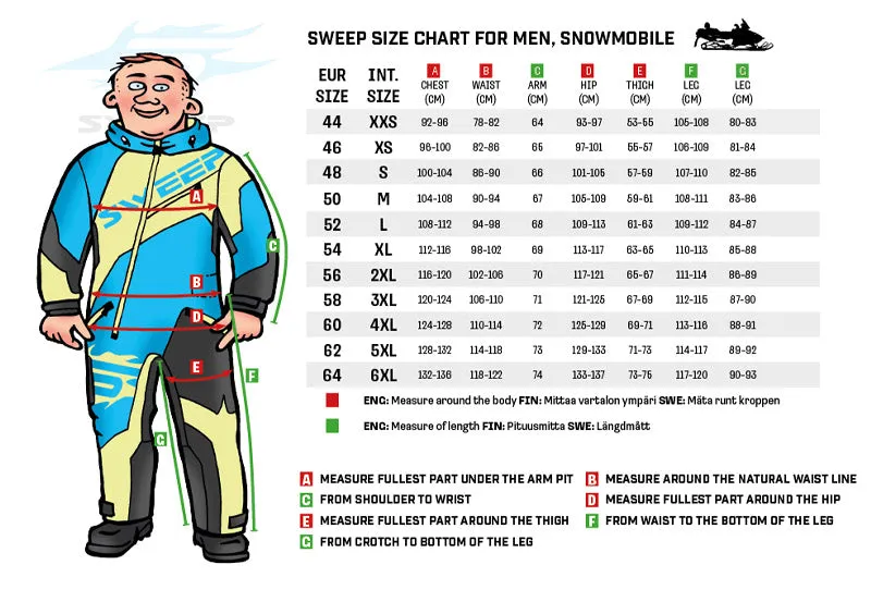 Sweep Mens Icon Insulated Monosuit