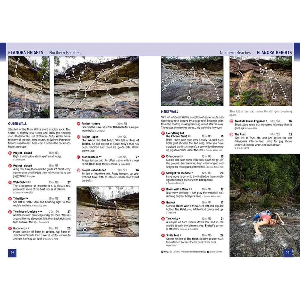 Sydney Climbing Guide - Selected Crags 1st Edition
