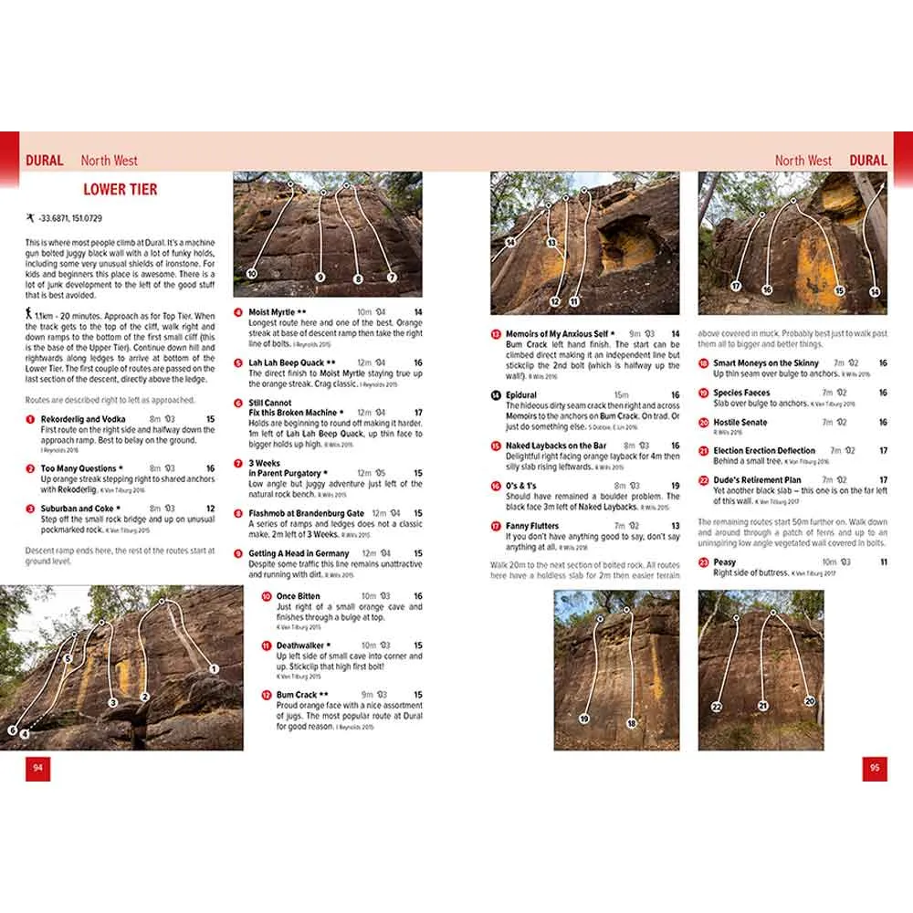 Sydney Climbing Guide - Selected Crags 1st Edition