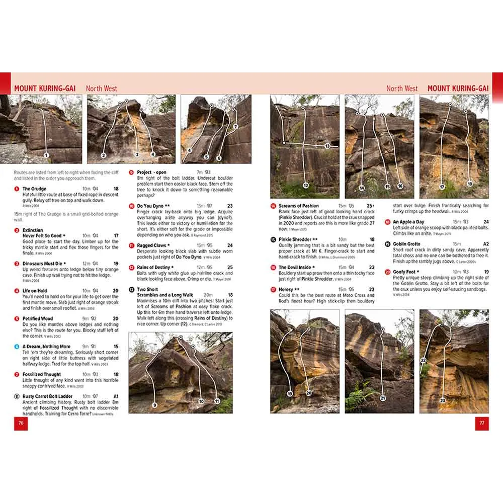 Sydney Climbing Guide - Selected Crags 1st Edition