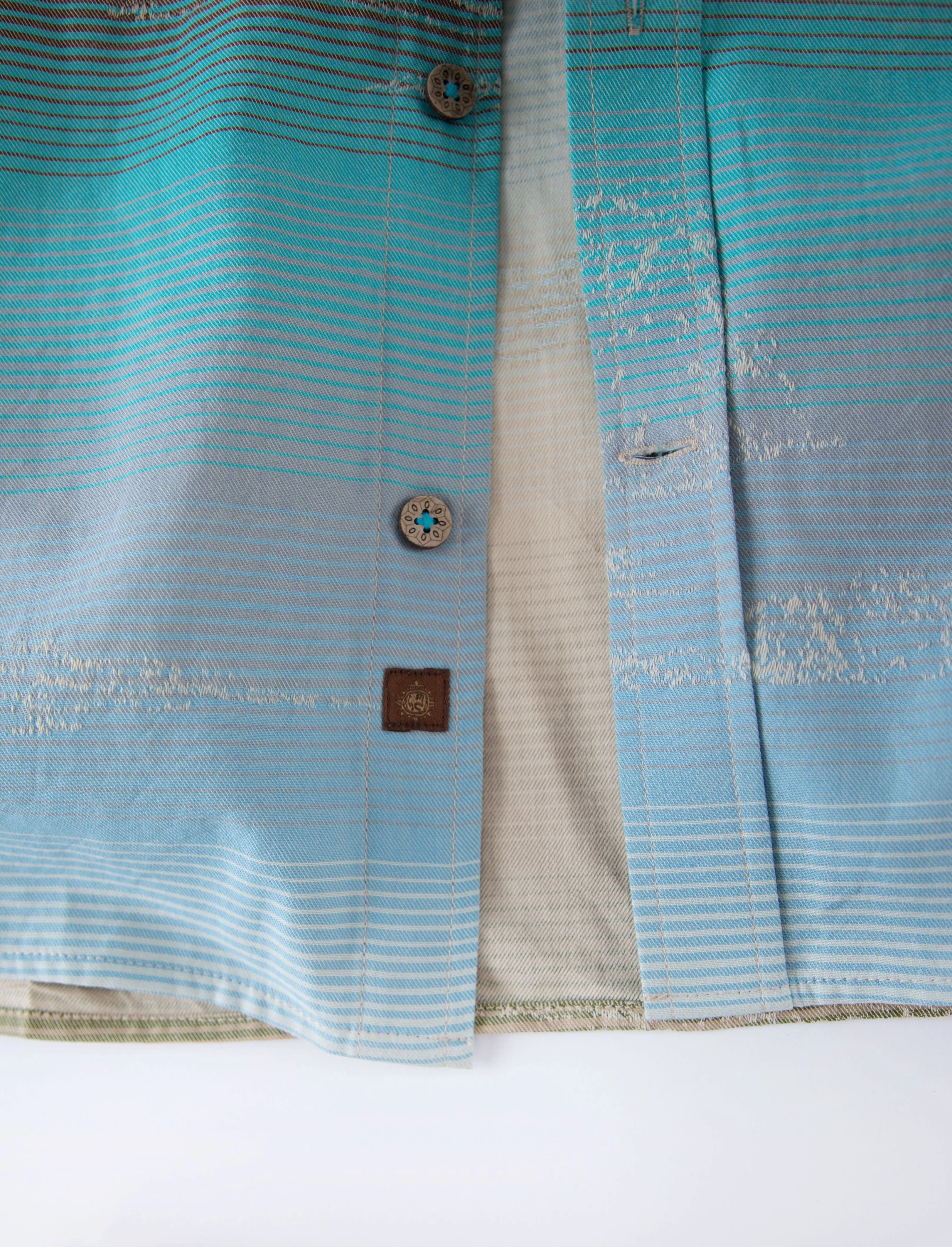 Tall Mountain Sky Ombré Shirt