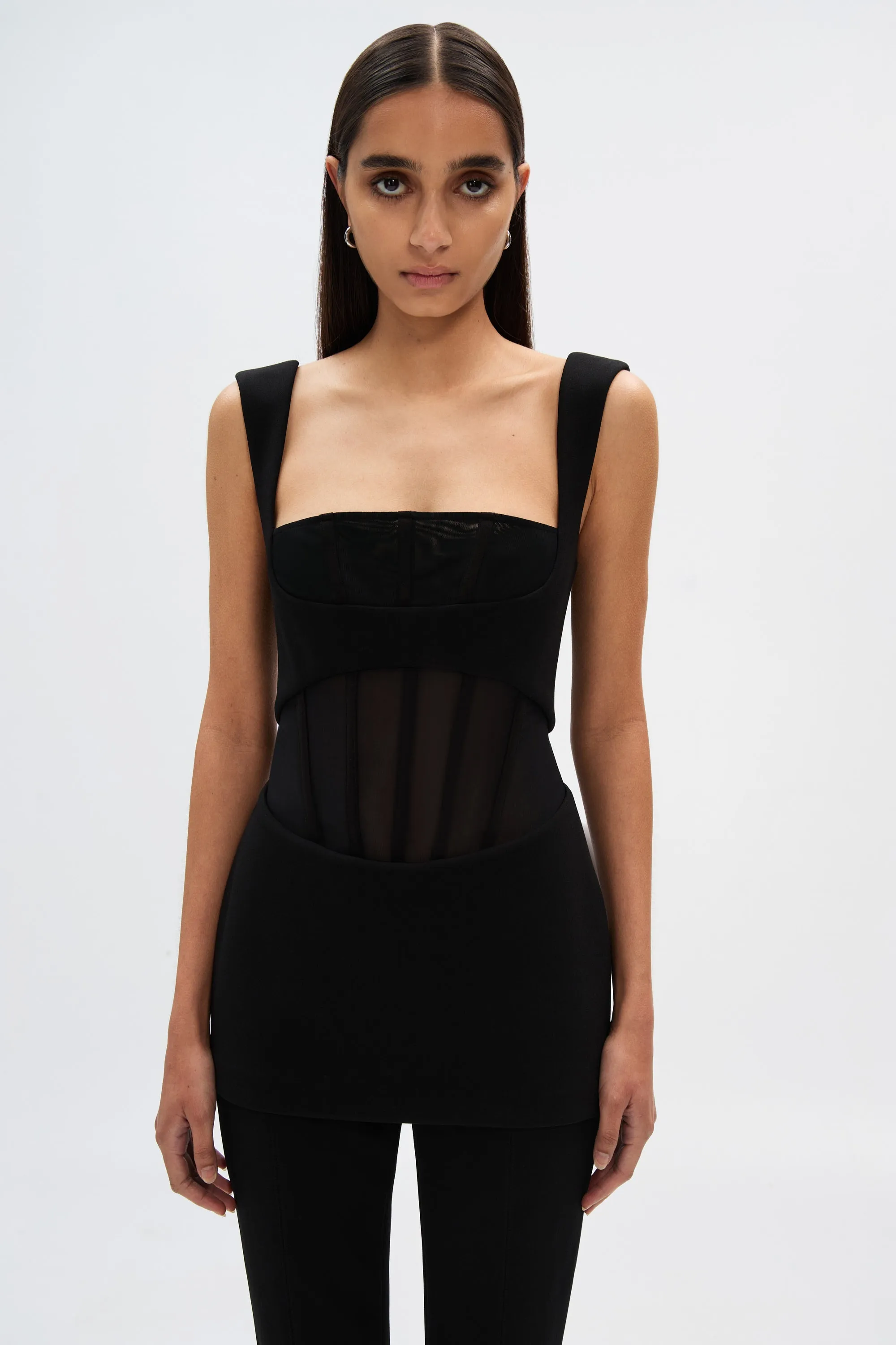THE 'INES' CREPE JUMPSUIT