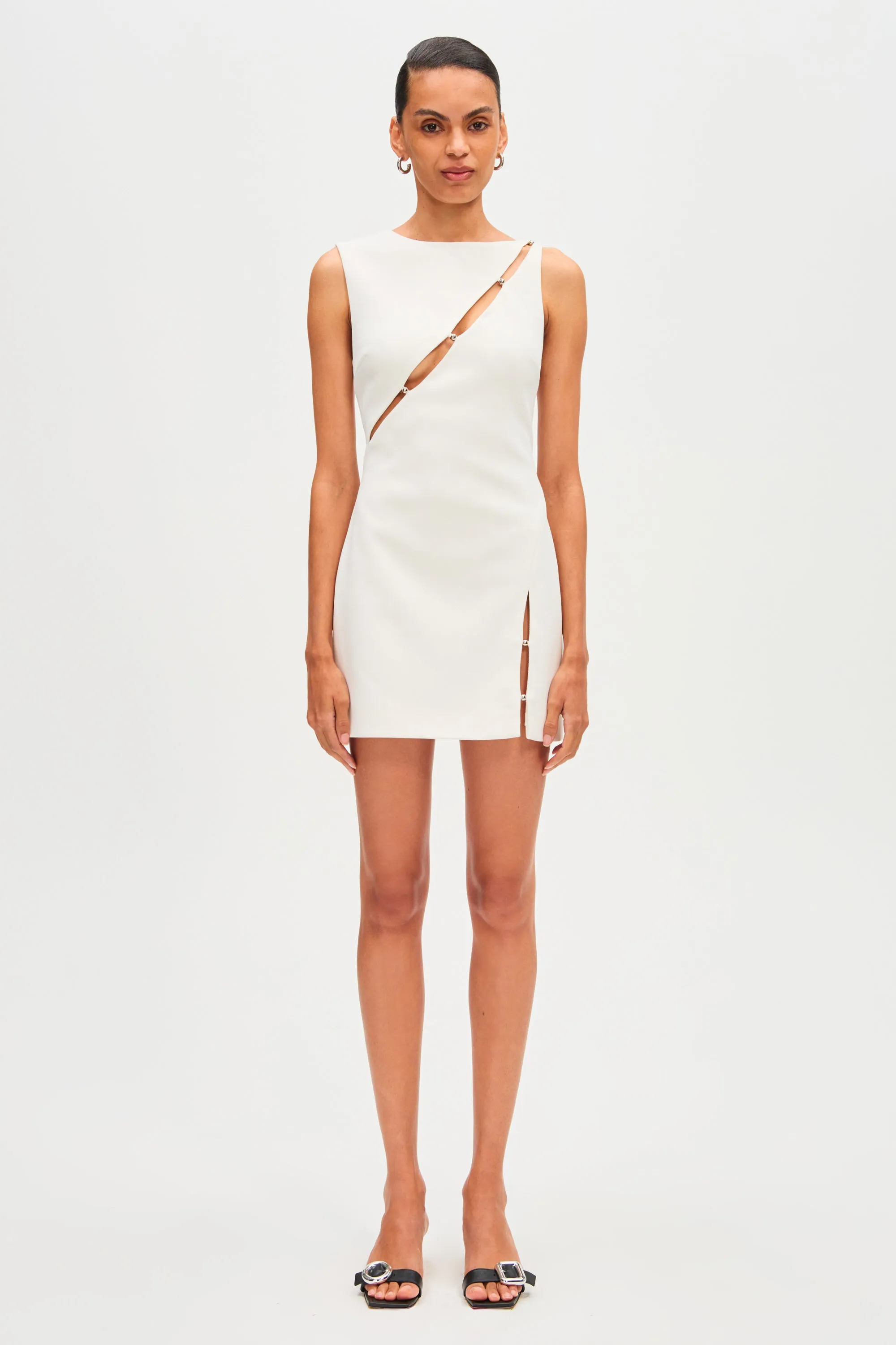 THE 'JOSIE' CREPE MINI DRESS