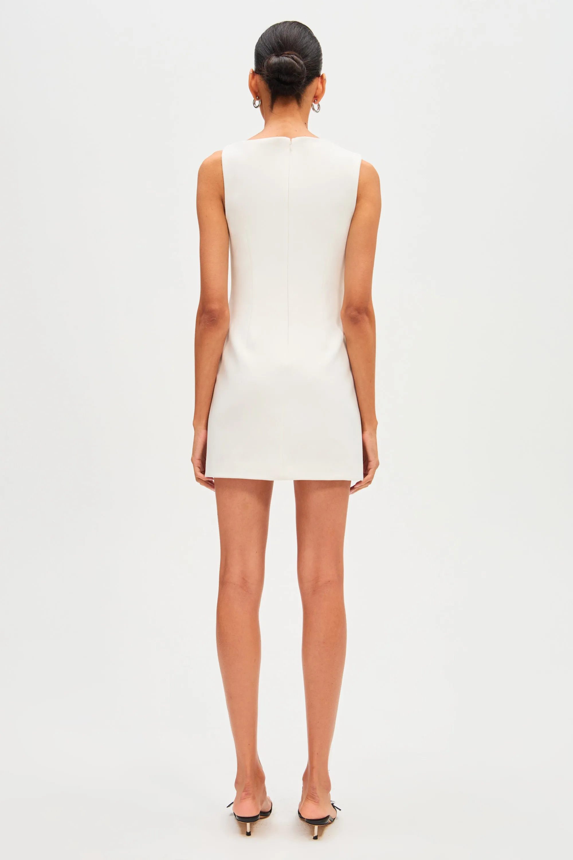 THE 'JOSIE' CREPE MINI DRESS