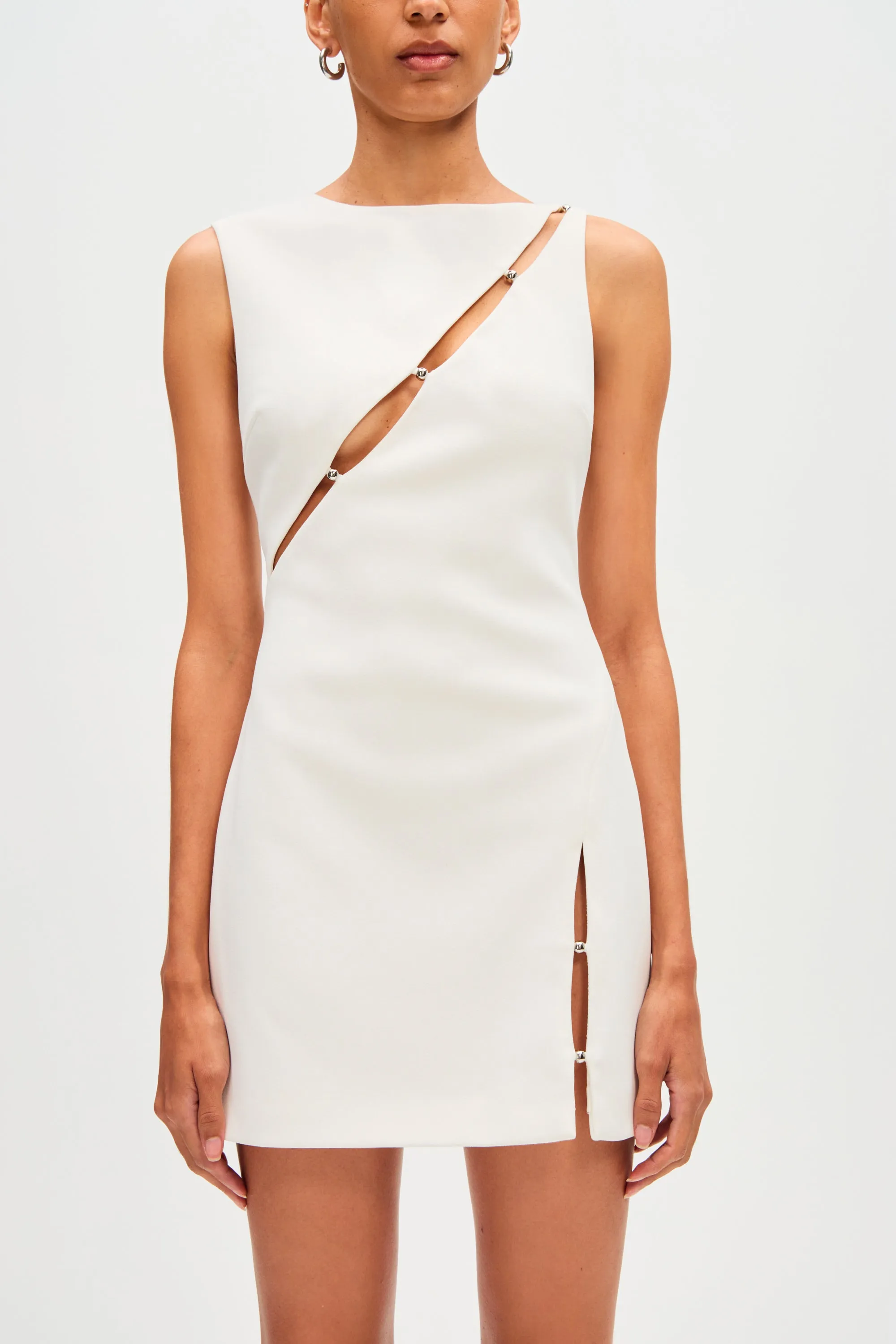 THE 'JOSIE' CREPE MINI DRESS