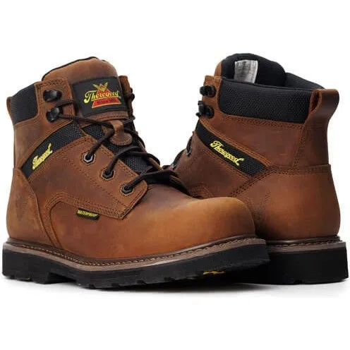 Thorogood Men's Job Site Series 6" Composite Toe Waterproof Work Boot -Horse- 804-4143