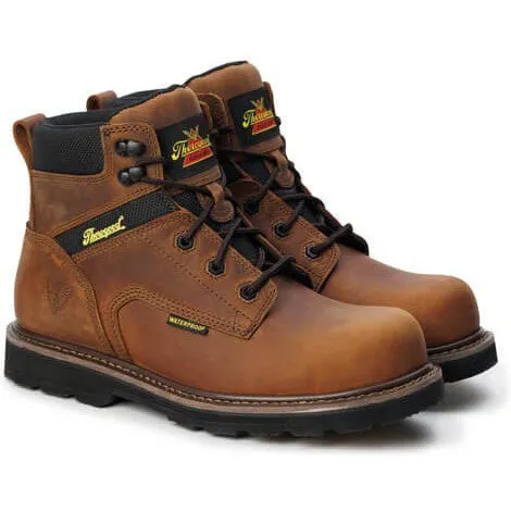 Thorogood Men's Job Site Series 6" Composite Toe Waterproof Work Boot -Horse- 804-4143