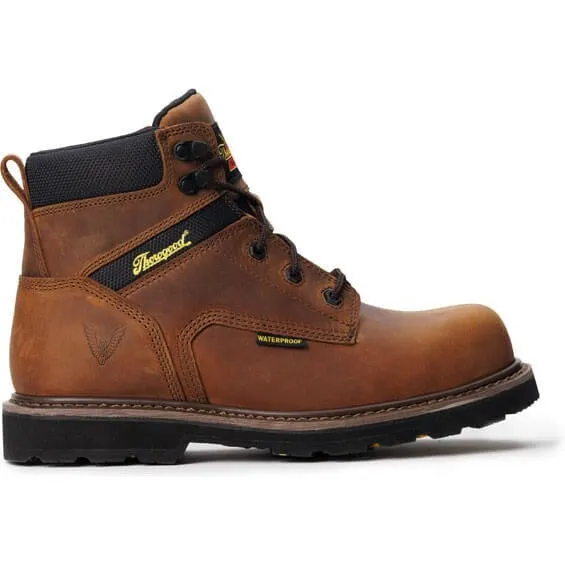 Thorogood Men's Job Site Series 6" Composite Toe Waterproof Work Boot -Horse- 804-4143