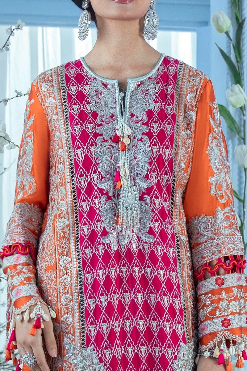 Traditional Dress of Pakistan with Long Kameez #PF125