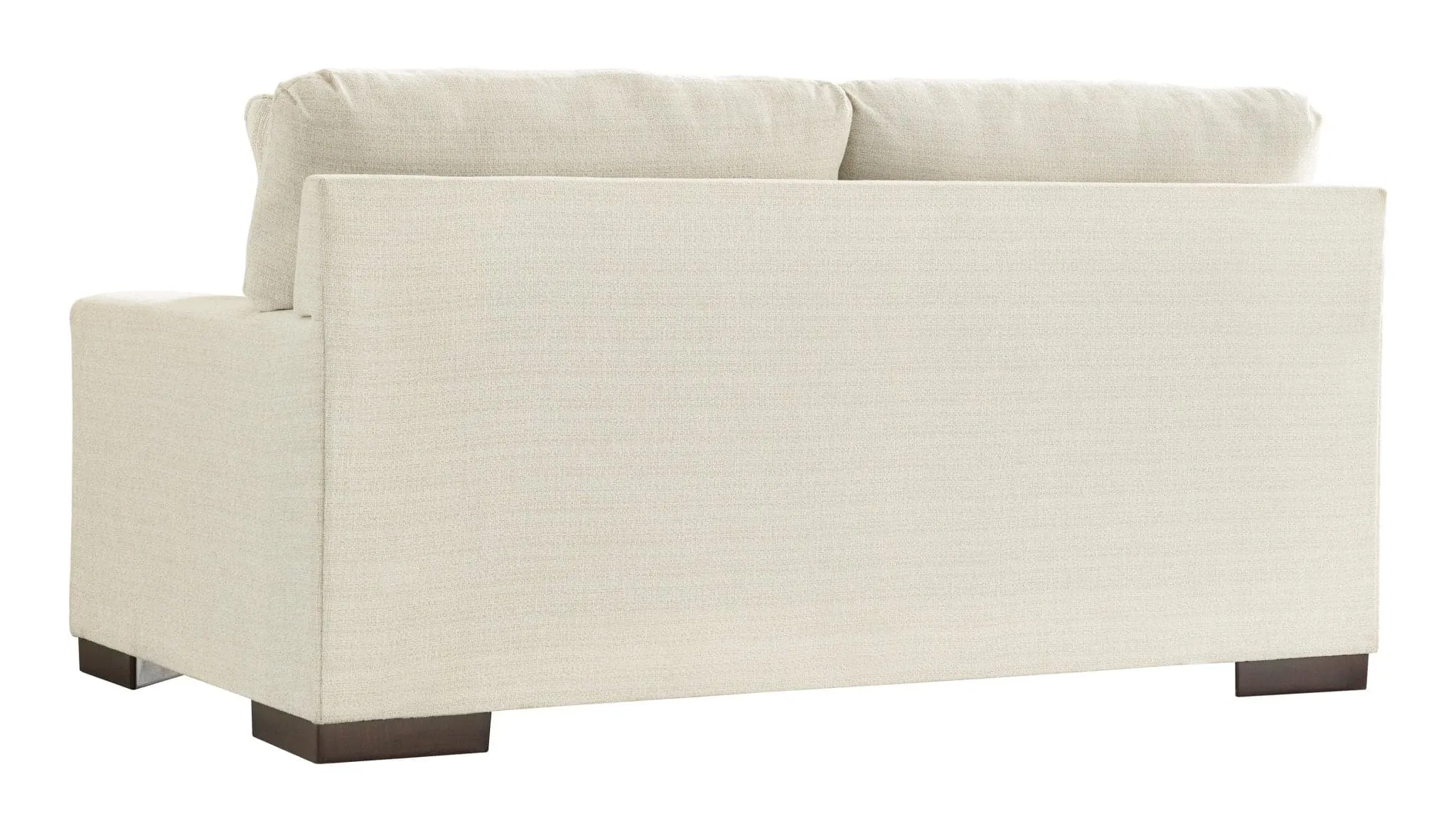 Transitional Loveseat in Light Beige