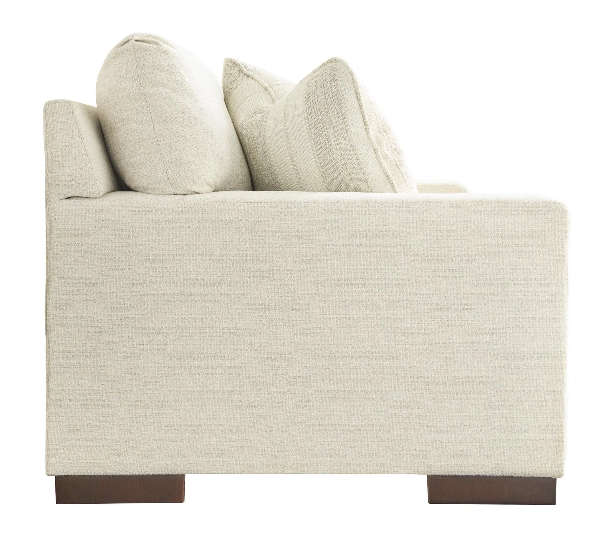 Transitional Sofa in Light Beige