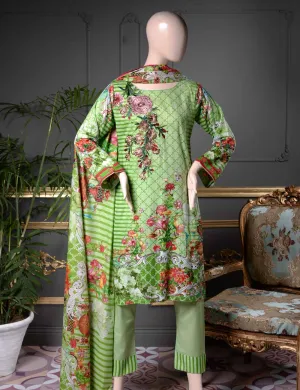 Un-stitched Embroidered Lawn (SE-4A) Whimsical Flora