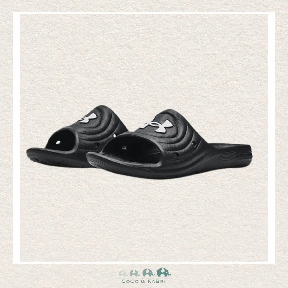 Under Armour Boys' Locker IV Slides Black