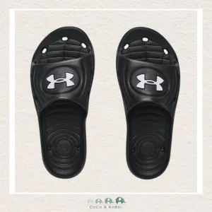 Under Armour Boys' Locker IV Slides Black