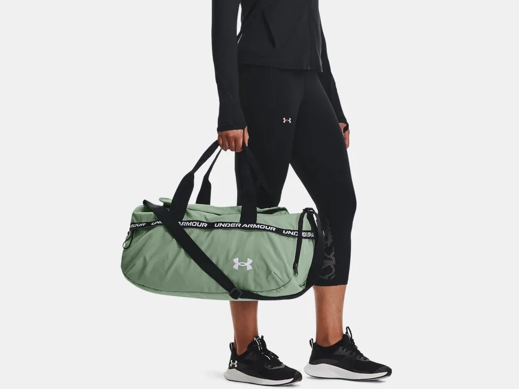 Under Armour Women's UA Undeniable Signature Duffle Bag - Silica Green