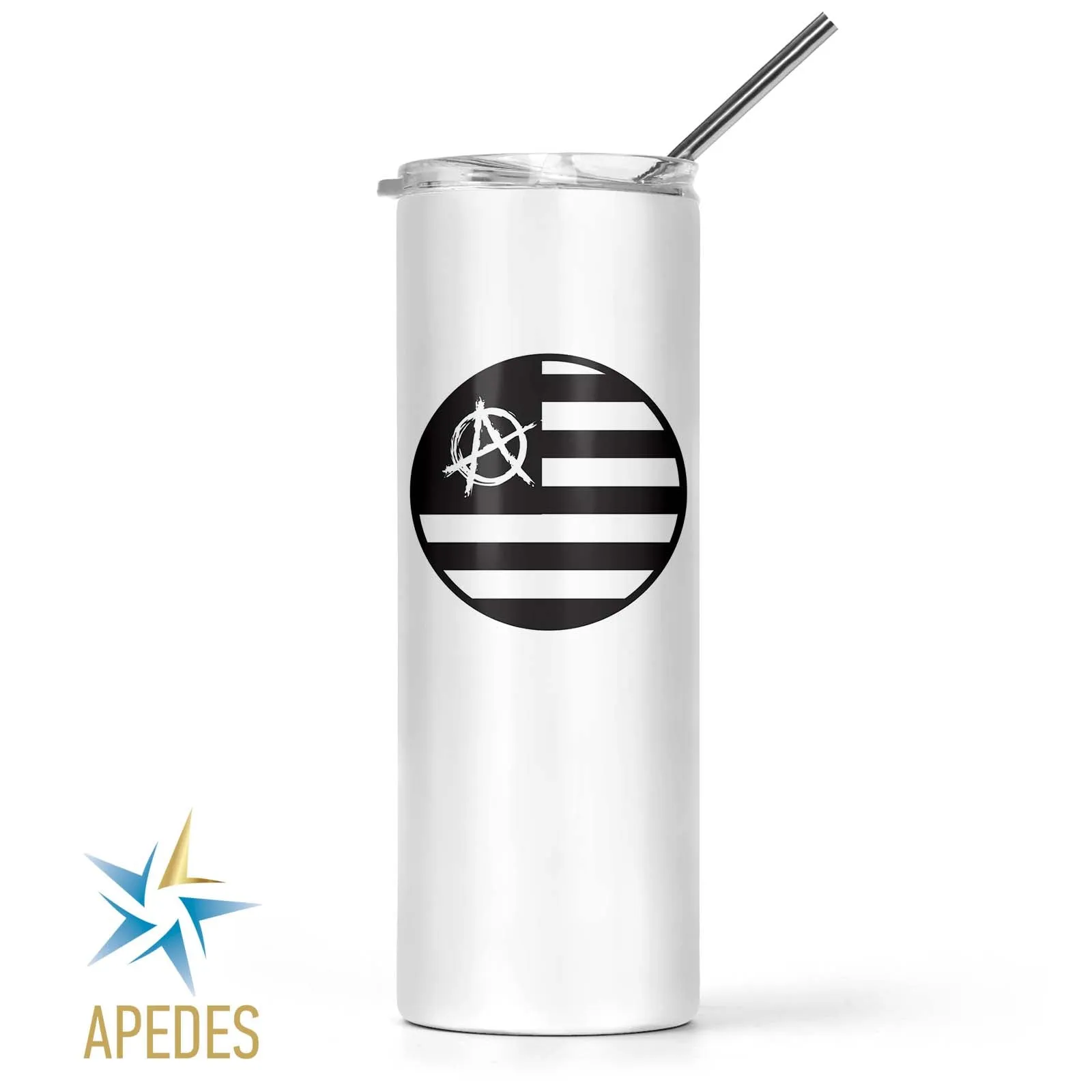 US Anarchy Stainless Steel Skinny Tumbler 20 OZ