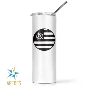 US Anarchy Stainless Steel Skinny Tumbler 20 OZ