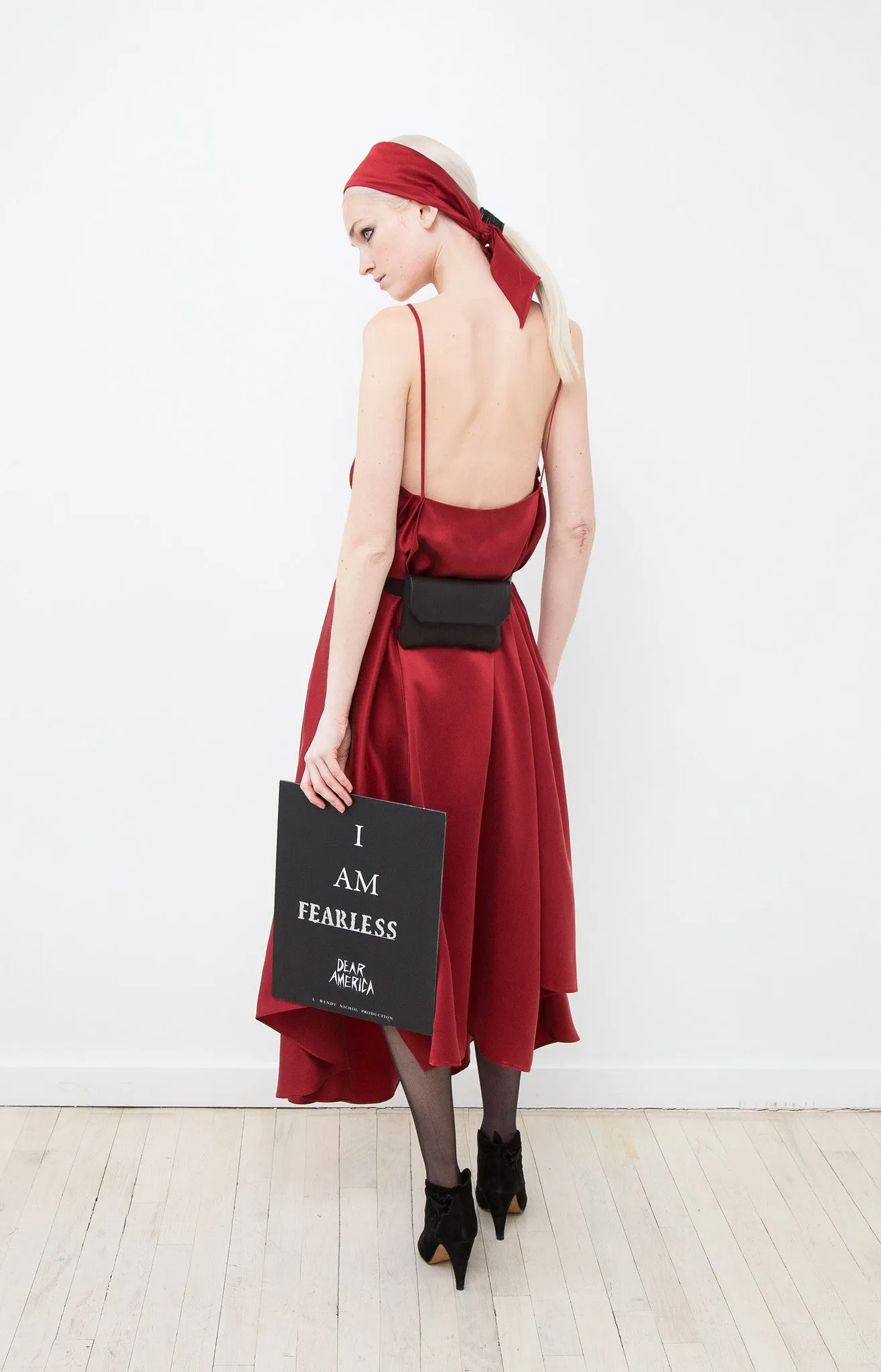 V Slip Dress