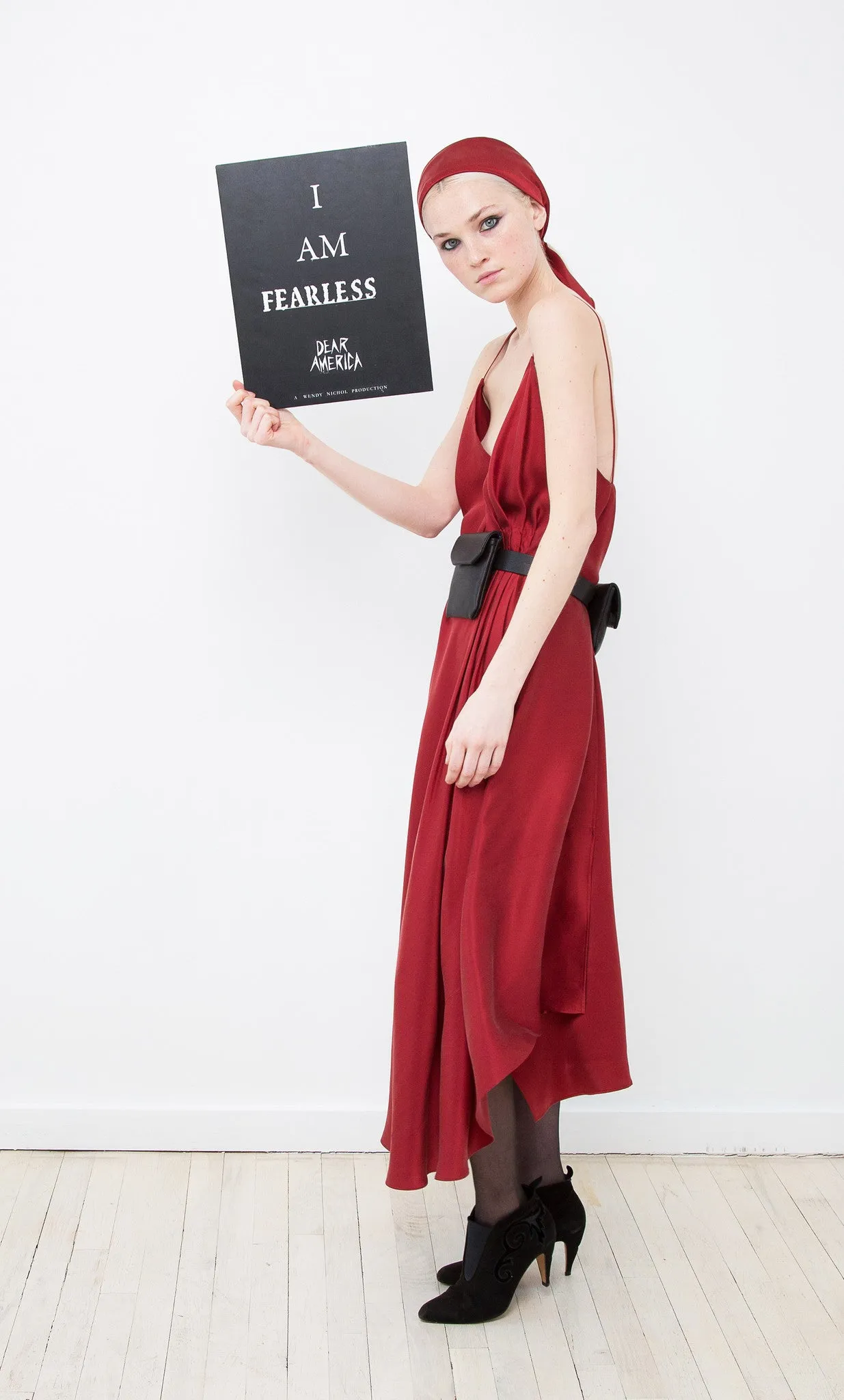 V Slip Dress