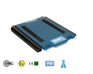 Vezeték nélküli tengelysúlymérő platform 565x400mm – 3 000 kg