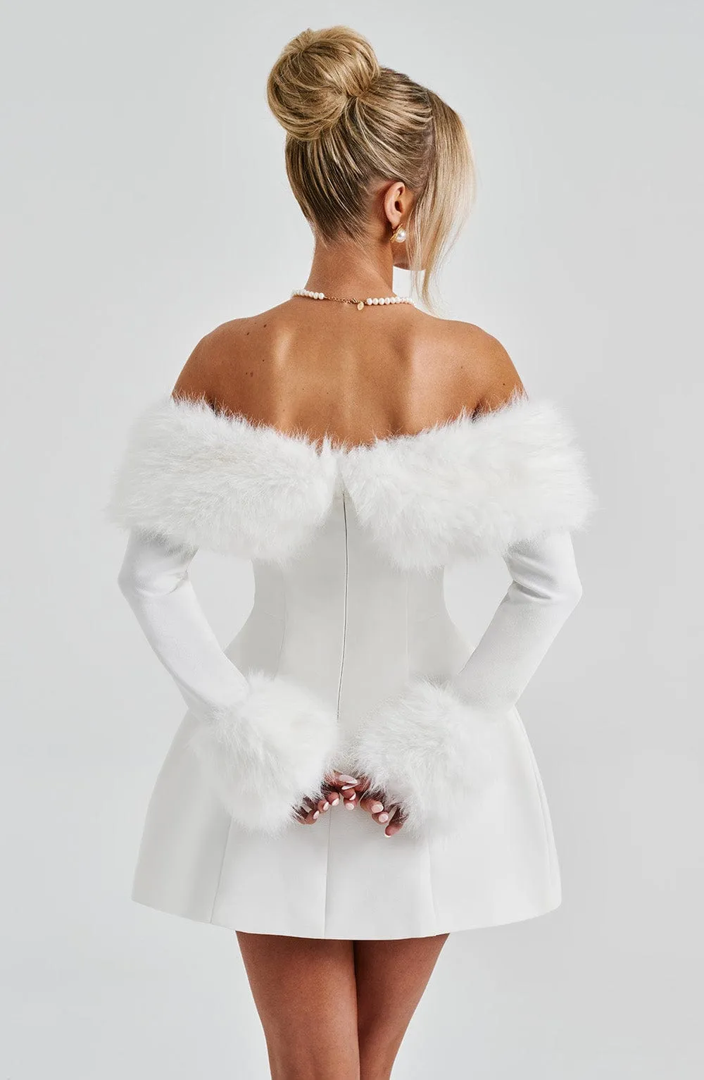 Villanelle Mini Dress - Ivory