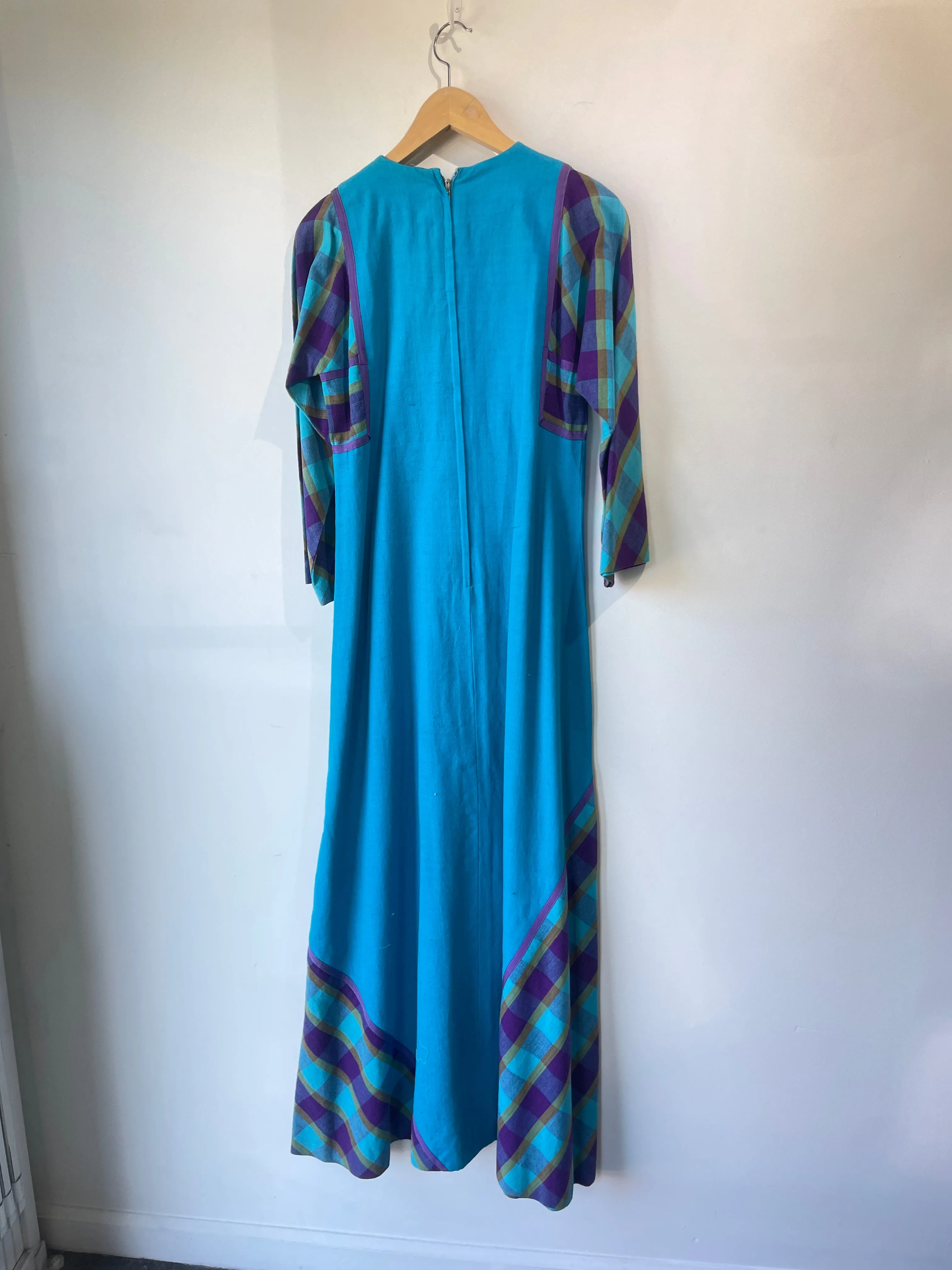 Vintage Roberta Vercellino y Luis Mexican Maxi Dress