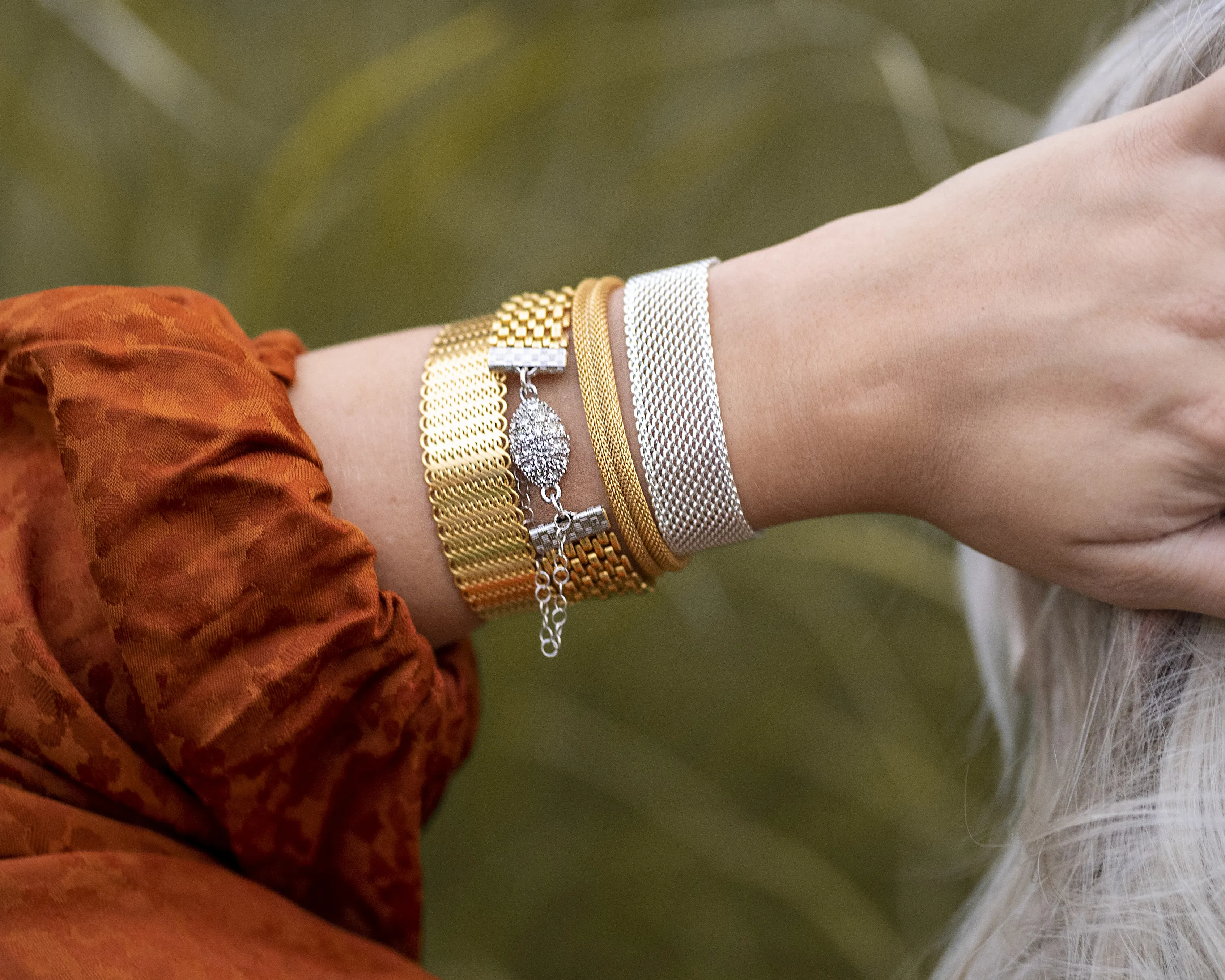 Virginia Water I Bracelet  - Silver