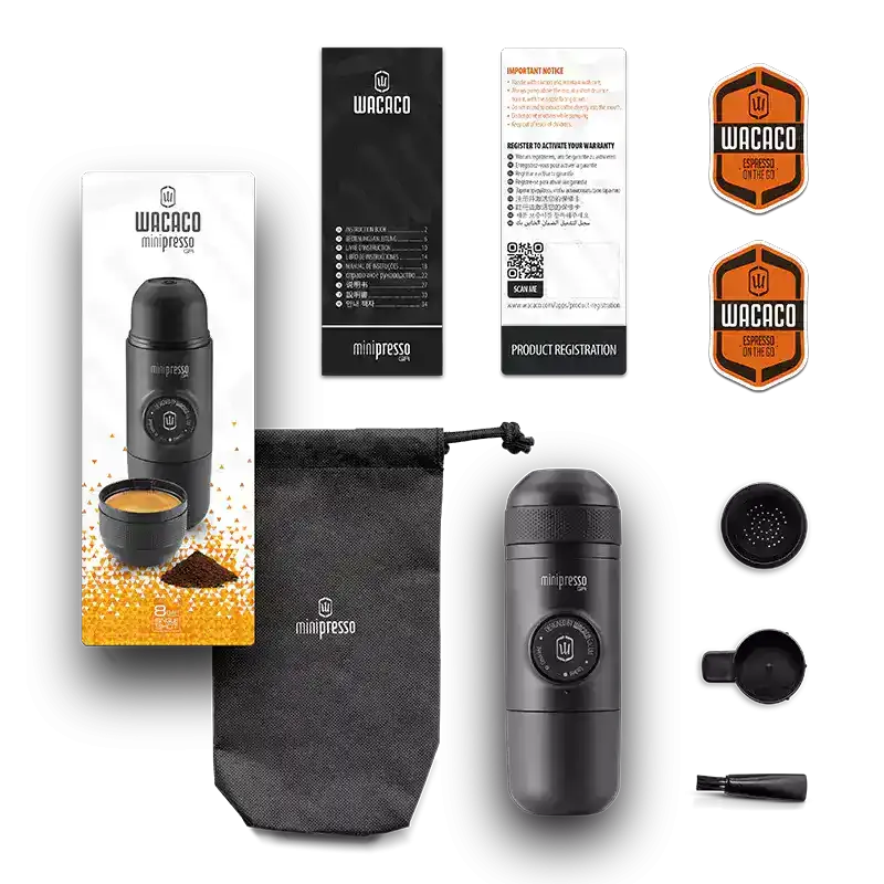 Wacaco Minipresso GR Portable Espresso Machine